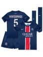 Paris Saint-Germain Marquinhos #5 Kotipaita Lasten 2024-25 Lyhythihainen (+ shortsit)